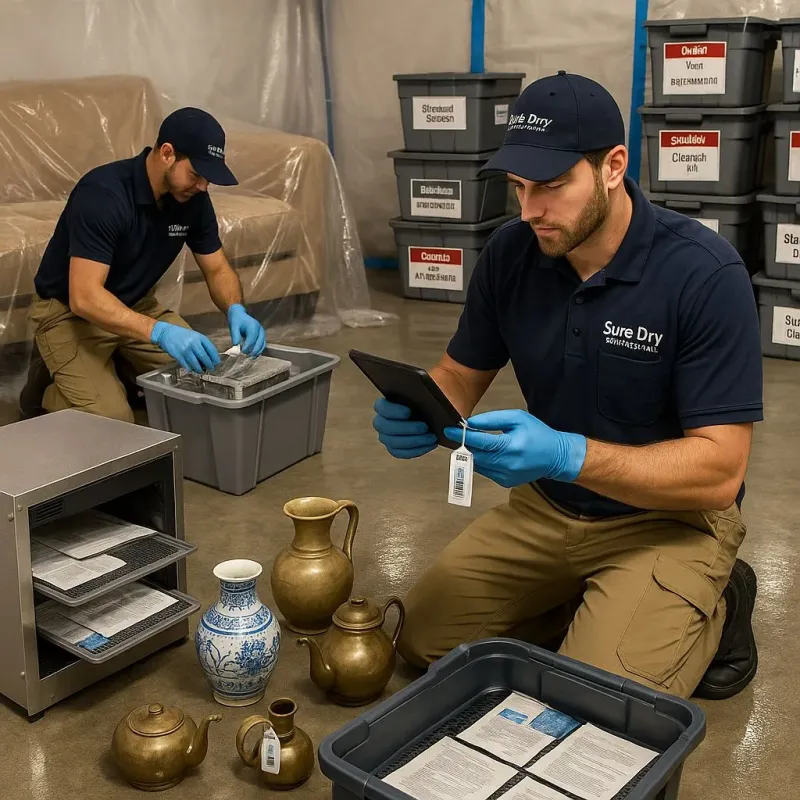 Content Protection and Restoration process in Sturgeon Bay, WI