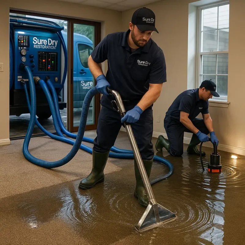 Water Extraction and Removal process in Sturgeon Bay, WI